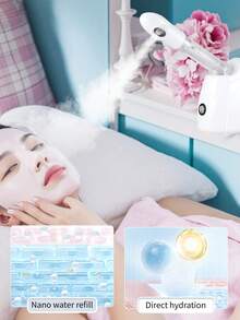 KSKIN 家用便携式面部蒸汽机美容面部喷雾器水疗蒸汽机纳米面部蒸汽机 - 美規A型插(110-127V) - 查看 2