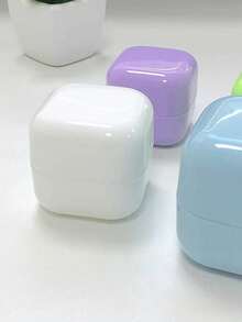 1/2set 30g Empty Cosmetic Jar, Refillable Travel Toiletries Container, Mask DIY Bottle With Lid, Leak Proof Travelling Accessories,With Makeup Spoon,Face Cream, Eye Cream, Lotion, Cosmetic Packaging Bottle,Ointment Bottles, Facial Mask Bottles, Empty Portable Cream Jar Cosmetic Container Travel Bottles(Spoon Color Random) - Multicolor - View 6