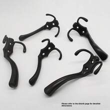 شماعة ملابس معدنية مثلثة، خطاف مثبت على الحائط لخزانة الحمام، ديكور عيد الميلاد