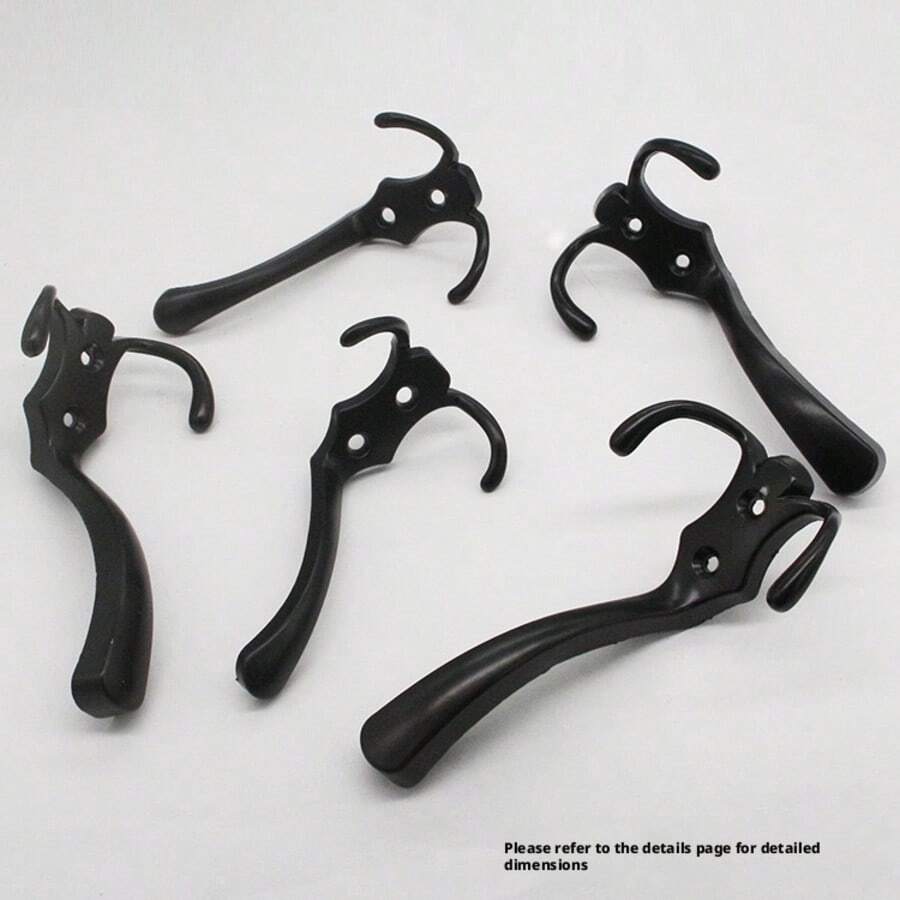 شماعة ملابس معدنية مثلثة، خطاف مثبت على الحائط لخزانة الحمام، ديكور عيد الميلاد