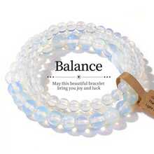 1pc 4mm, 6mm, 8mm Natural Stone Beaded Bracelet, Can Be Stacked, Includes Tiger Eye, Turquoise, Agate, Helps Boost Courage And Wisdom, Fashionable Jewelry For Women, Suitable For Daily Wear And Festivals - Multicolor - View 26