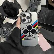 Funda de de Ciclismo Estilo Cornago Avanzado Compatible con 17/16/15/14/13/12/11 Pro Max Cubierta Metálica Aurora Láser Mate Negra/Púrpura - z1 - Ver 4