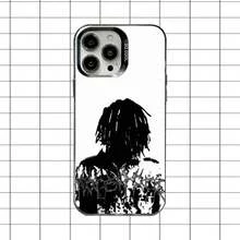 Funda para Ken Carson More Chaos compatible con 17, 16, 15, 14, 13, 12, 11, Pro, Max, Plus, funda dura mate negra a prueba de golpes - z2 - Ver 4