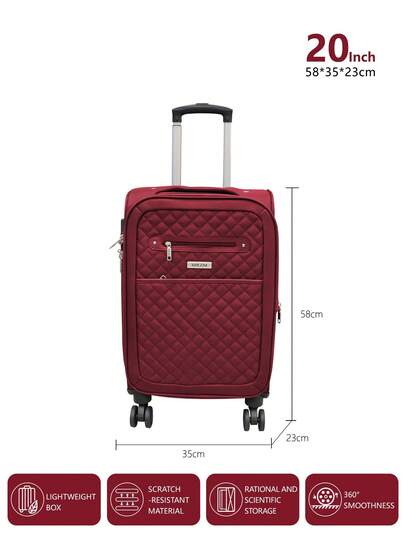 Bagaje din material textil, trolere, bagaje de mână, bagaje de cală, depozitare. Spuneți adio zgârieturilor din bagaje | Set multifuncțional de bagaje din trei piese | Super rezistent la zgârieturi, ultra-durabil, cu roți universale pentru mobilitate ușoară | Se transformă rapid într-o valiză | Perfectă pentru toate călătoriile - combinând rezistența cu caracterul practic