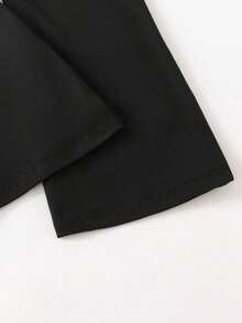 2pcs Set Teen Girl Heart - Element Set, Comfortable Fabric, Spring & Autumn Street Activity & Daily Style - Pink - View 7