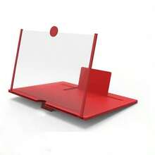 1pc Foldable Phone Screen Magnifier Stand - Hands-Free & Eye-Friendly Design, Instantly Turns Your Phone Into A Tablet For Easier Movie Watching