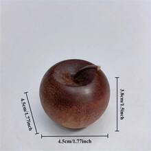 Natural Wooden Aroma Diffuser - Apple Shaped Essential Oil Diffuser, Elegant Brown Wooden Grain, No Open Flame, Fully Automatic Diffusion System, Suitable For Home, Car, Office - Excellent Air Freshener And Holiday Gift (For Essential Oils, No Heating/No Open Flame) - Suitable For Bedroom - Multicolor - View 9