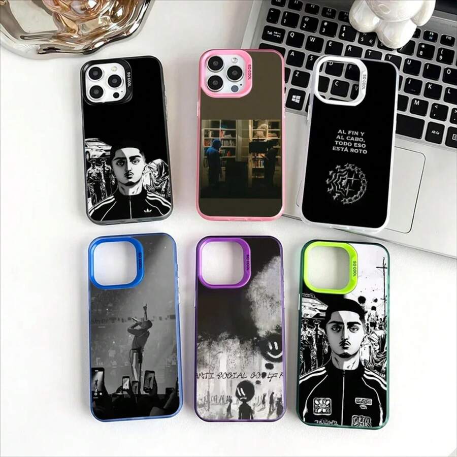 Funda de teléfono M-Morad MDLR Morad Singer para Apple 11 12 13 14 15 16 17 Pro Max Plus, protector de teléfono con revestimiento - z5 - Ver 1