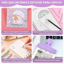 Kids Pen & Marker Cases - Purple - View 2