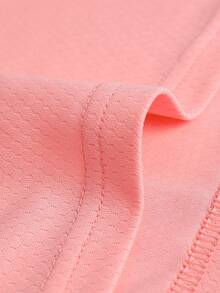 Áo tank top thể thao nữ dây chéo, áo không tay tập luyện, áo chạy bộ và áo mặc thường ngày màu hồng mùa hè. - Hồng - Xem 9