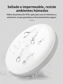 2 piezas Lámpara de techo 12 W/18W,Luz LED de techo de inducción, luces con Sensor de movimiento automático, Radar, garaje, ático, puerta, pasillo frontal, lámpara LED de habitación inteligente infrarroja humana(luz blanca de 6500 K) - 2 piezas - Ver 6