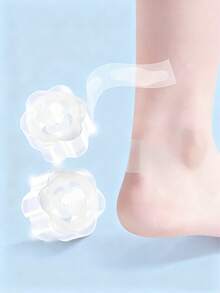 30pcs, Anti-Wear Foot Stickers, Invisible Tape Ankle Wear Stickers, Suitable For Men And Women, High Heels, Leather Shoes, Silicone Foot Stickers. - Multicolor - View 1