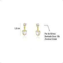 18k Gold Plated Costume Jewelry Set - Includes Bracelet, Necklace, Pendant, And Heart Earrings - 水晶 - 查看 4