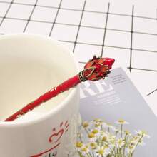 Cloisonn Vintage Hair Stick With Traditional Style Fashion Hair Chopsticks Hairpin Blue - Rojo - Ver 8