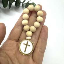Christening Guest Favors, Mini Wooden Rosary Favor Baptism, Communion Favors Bulk, Confirmation Keepsake, Catholic Favors Guest - Multicolor - View 5