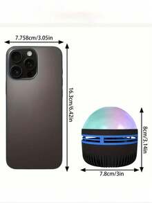 1 pieza Lámpara del cielo estrellado hipnotizante, agrega resplandor a tu romántico dormitorio y brilla para fiestas, aventuras de campamento y vacaciones - El regalo soñado para cualquier ocasión y festividad (Navidad, Día de San Valentín, Pascua) con proyección de luces del norte, luz de ambiente para el dormitorio, lámpara celestial, lámpara de proyección de aurora, opción de regalo superior - luz policromática - Ver 7