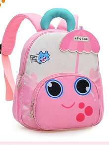 New Cartoon Backpack, Cute School Backpack, Outdoor Travel Backpack, Unisex Small Capacity Shoulder Bag - Multicolor - View 6