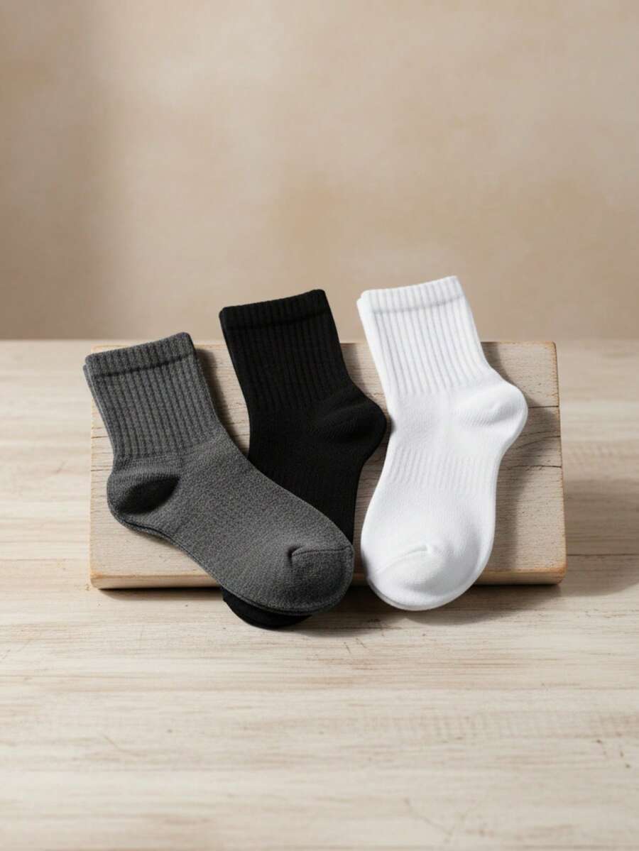 Sizes 22 To 25 - Children's Winter Socks, Boys And Girls, Assorted. - 3個單位 - 查看 1