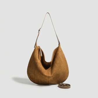 Bolso de mano grande con acabado mate, nuevo bolso de mano de alta gama para ir al trabajo, bolso de hombro y bandolera