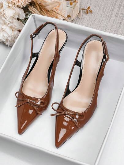 Women's Chunky Heel Sandals, New Versatile French Open Toe Square Toe Roman Sandals, Fashionable Outdoor Non-Slip Rubber Sole Gentle High Heel Ladies' Niche Design High-End Sandals