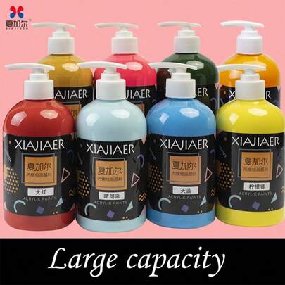500ML Acrylic Paint Set By Chagall, Ideal For DIY, Beginners, Canvas Bags, Rock Painting, Paint By Numbers - Vibrant Colors