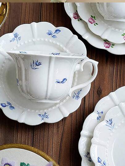 Ceramic Cup Coffee Cup Water Cup Mug Tea Cup Cup Kids Minimalist Nordic Style For Brewing Tea With Handle Engraving Available Made-To-Order