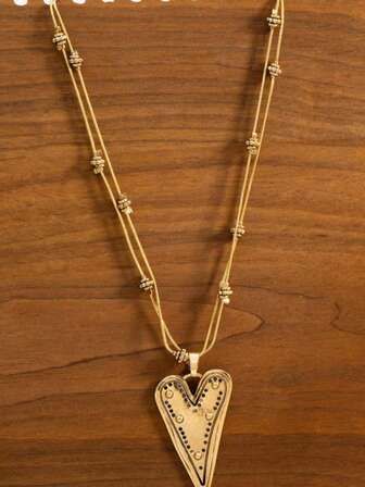 1pc Unisex Stainless Steel Claw Print Pendant Necklace, Suitable For Daily Decoration