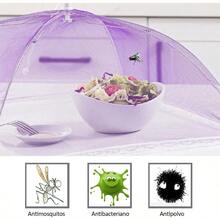 6 Cubierta Protectora Alimento 43 * 43 * 25 cm Cubierta de Comida Food Cover Reutilizable y Plegable al Aire Libre Tapas de Alimento Mantener Fuera de las Moscas Insectos Mosquitera - 434325 cm - Ver 6