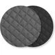 Ecommerc3 Reversible, Lightweight, And Durable Quilted Bedspread - Adjustable Bedspread, Easy To Put On And Super Padded, Ideal For Different Size Beds. 100% Made In Spain - Antracita/Negro - View 8