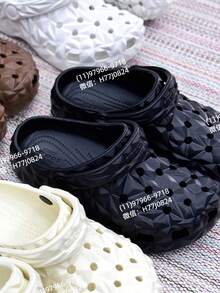 Pineapple Babouche Slippers Without Pendant - Chic, Beautiful And Comfortable, Odorless. - màu đen - Xem 2