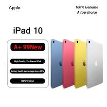 Apple Used IPad 10 10.9-inch A14 Bionic Chip tablet wifi version,over 90% battery health. - 隨機顏色 優先發在最好品質 - 查看 1