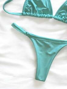 Women's Athens Suplex Curtain Bikini With Regulator - 淺綠色 - 查看 3