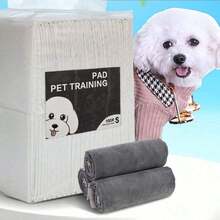 40pcs Dog Urine Pads, Thickened Bamboo Charcoal Deodorizing Diapers, Cat Diapers, Teddy Diapers, Diaper Diapers, Absorbent Sanitary Pads, Super Absorbent Deodorizing Activated Carbon Pet Urine Pads - Multicolor - View 7