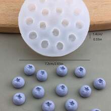 1pc Blueberry, Raspberry, Blackberry Silicone Mold - 彩色 - 查看 5