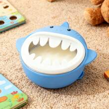 Detachable Silicone Snack Cup With Stainless Steel Lining Snack Container For Toddlers And Kids - Blue - View 1