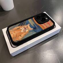 Una funda de teléfono elegante y estilosa con un diseño simple de gato naranja, que muestra los dientes y ofrece un toque creativo.Una funda de teléfono creativa personalizada, elegante y minimalista, esta carcasa ultrafina mate ofrece protección integral y un brillo lujoso, enfatizando tu estilo único.Resistente a golpes y caídas, compatible con múltiples modelos de , incluyendo el  17.17 Pro...17 Pro Max...17 Agua. 16.16 Pro...16 Pro Máx.16 más.. 15.15 Pro Max...15 Pro...15 más.. 14.14 Pro...14 más..14 Pro Max... 13.13 Pro...13 Pro Max...12.12 Pro...12 Pro Max...11.11 Pro...11 Pro Máx.XR.X.XS.XS máx.Se.MiNi. - Negro 1376 - Ver 4