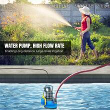 Royalswill 350W Portable Submersible Pump, With 9m Power Cable, Maximum Submersion Depth 7m - UK Plug(220-240V) - View 8