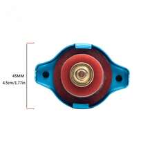 Precision 1.1 Bar Radiator Cap With Built In Temperature Gauge For Vehicles - Blue - View 7