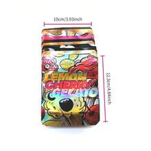 100pcs Reusable Sealed Mylar Bags | 3.5g Waterproof Polyester Film | Moisture-Proof And Odor-Proof For Supermarket/Festival (Christmas/Halloween) Packaging - 100件 - 查看 4
