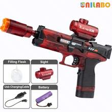 unilabo 2025 New M416 Electric Sound And Light Toy Gun, Toy Gun With Dazzling Lights And Fun Sounds, Safety & Durability Materials, Fun Game Entertainment For Kids - Ideal Festival Birthday Gift For Boys Girls 3+ - Multicolor - View 13