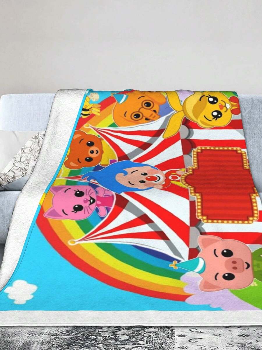 Plim Plim  Blanket Flannel Blanket, Super Comfortable Winter Warm Blanket Summer Air Conditioning Blanket, Soft And Light Bed Sofa Decoration, Not Easy To Shed, - màu đen - Xem 1