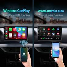 CarlinKit Dongle inalámbrico CarPlay y Dongle Android con cable, adaptador USB para Radio de coche Android modificada Mirrorlink - CCPA con micrófono - Ver 5