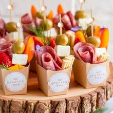 10/20/50/100pcs 200pcs Cocktail Picks, Elegant Appetizer Toothpicks, Bamboo Cocktail Skewers Suitable For Wedding Party Appetizers, Food Picks - Wooden Pearl Style (4.7 Inches) Appetizer Decoration Toothpicks For Party, Wedding Or Daily Use. - Wood Color - View 3