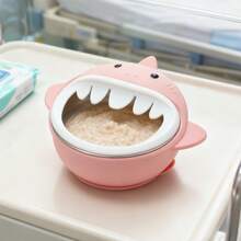Detachable Silicone Snack Cup With Stainless Steel Lining Snack Container For Toddlers And Kids - 粉色 - 查看 3
