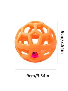 Durable Chew Toy Ball For Dogs, Hollow Toy For Small Dogs, Edible Chew Toy - Multicolor - View 8