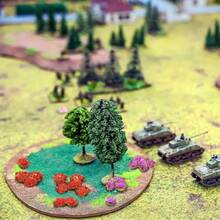 53 pezzi Decorazioni fai-da-te per giardino in miniatura, casa giocattolo, fiori, gruppi di fiori e erba per scenari, materiali per diorama e micro paesaggi realistici, decorazioni floreali per paesaggi e campi, regali per Natale, Ognissanti e compleanni