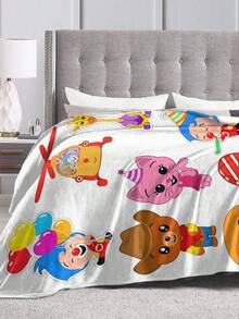 Plim Plim  Blanket Flannel Blanket, Super Comfortable Winter Warm Blanket Summer Air Conditioning Blanket, Soft And Light Bed Sofa Decoration, Not Easy To Shed, - 黑色 - 查看 6