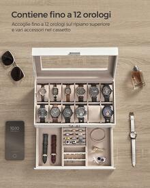Watch Boxes & Organizers - Cappuccino - View 3