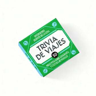 Resequiz-kortspel: 50 frågor om global geografi och världskulturer, rolig underhållning efter middagen för vänner och familj, del av underhållningsserien efter middagen för gruppkul