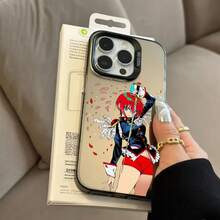 Funda para teléfono Aramate Yashiro compatible con iPhone 16 15 14 13 12 11 Pro Max Plus, a prueba de golpes, color plata, cubierta trasera para iPhone 17 Air - z10 - Ver 5
